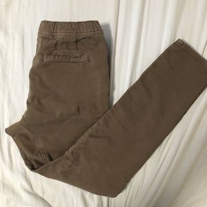 Cotton on Slouch drop crotch skinny chino brown